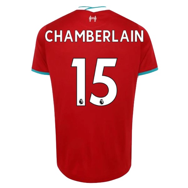 Camiseta Liverpool NO.15 Chamberlain Primera equipo 2020-2021 Rojo